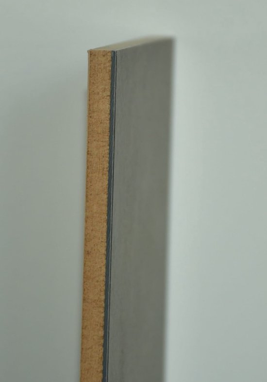 Traprenovatie stootbord - PVC - Mercurius grey - Donker grijs beton