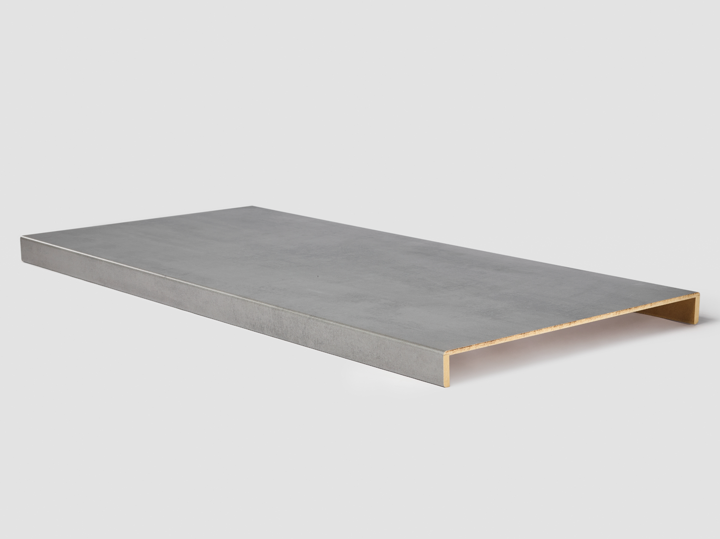 Traprenovatie dubbele traptrede - Laminaat - Dark Grey Stone 00111