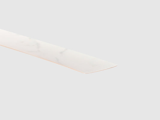 Traprenovatie kantenband - Laminaat - White Marble 00153 - 0,6x40cm