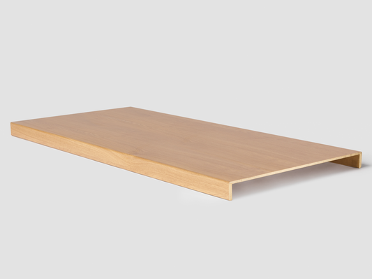 Traprenovatie dubbele traptrede - Laminaat - Texas Oak 00155