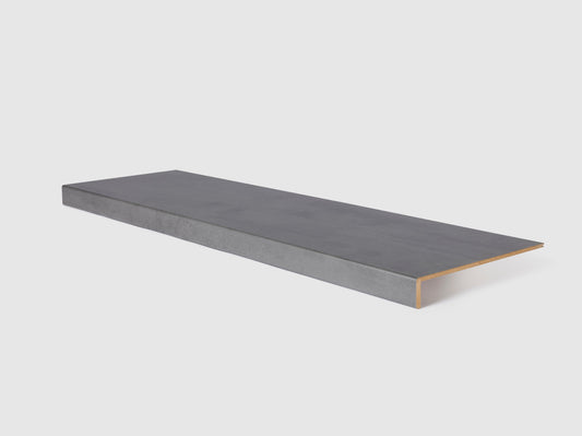 Traprenovatie traptrede - Dark Grey Stone 00111